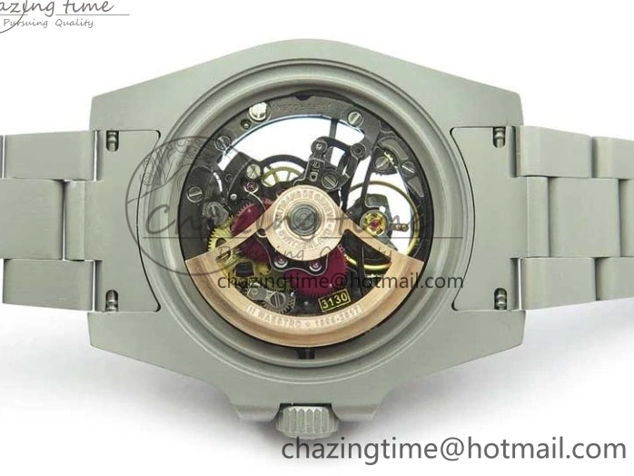 116610 Bezel Skeleton DIal Best Sandblasted Edition on ROF Andrea Submariner Carbon SA3130 Pirlo 0308